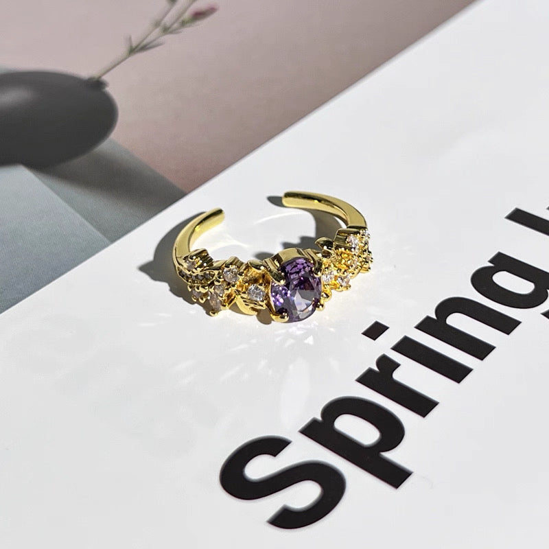 Wisteria Purple Ring