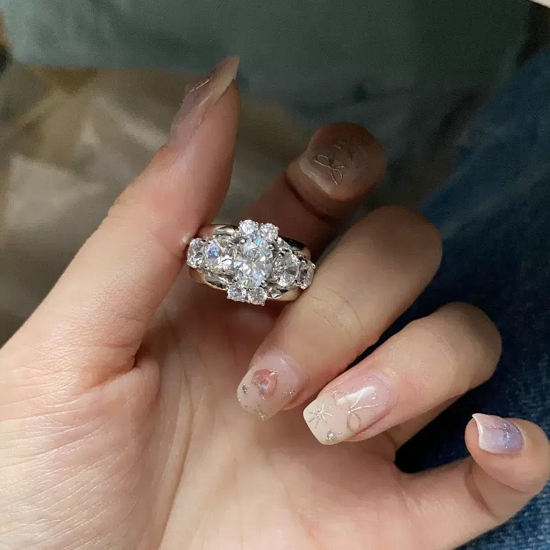 Vintage Halo Ring