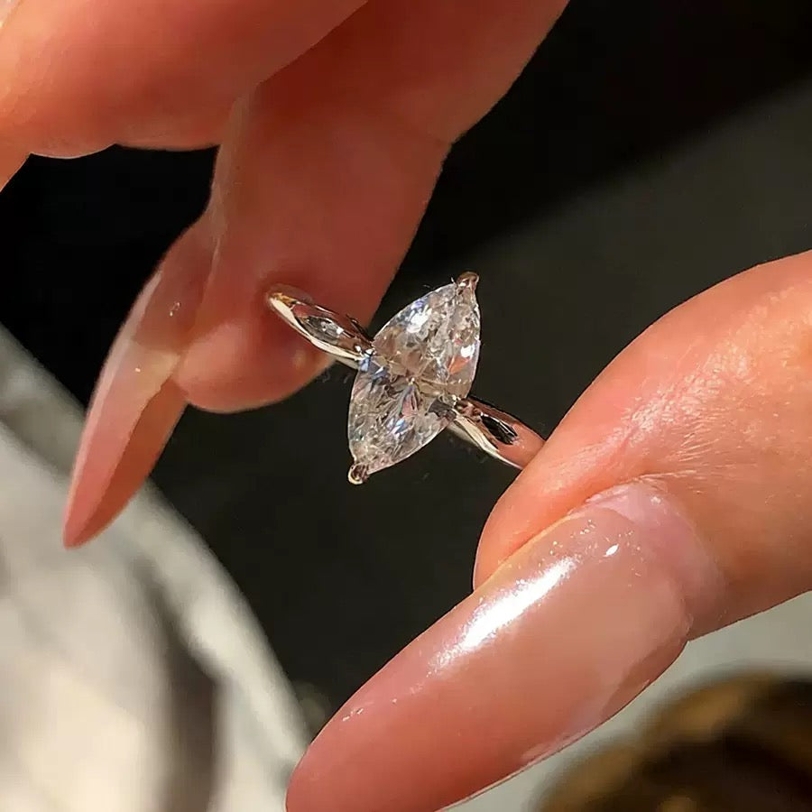 Marquise Diamond Ring