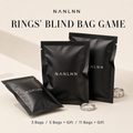 Nanlnn ring blind bag game with surprise ring bags
Surprise ring blind bag package with bonus ring gift
Nanlnn jewelry mystery ring bags for live shopping